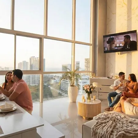 Apartamento Exclusive Duplex Penthouse With Private Jacuzzi Cartagena